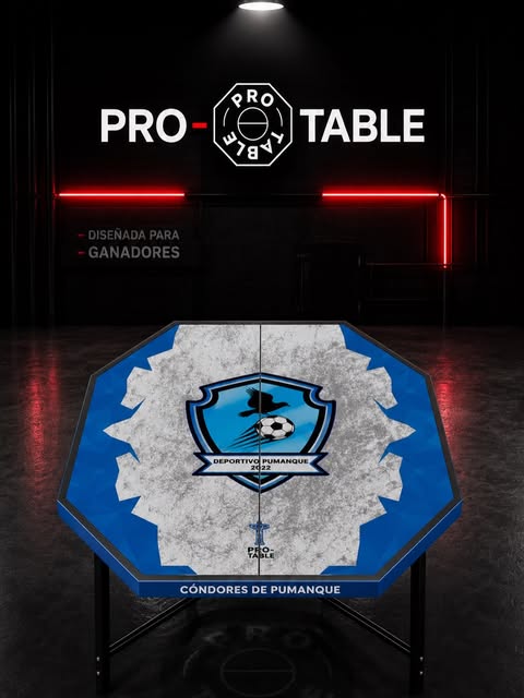 Diseño personalizado de una mesa para Cóndores de Pumanque